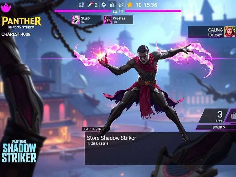 Panther Shadow Striker Gameplay Screenshot